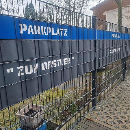 Zum Obstler - Gaststaette Und Pension Gera Exterior photo